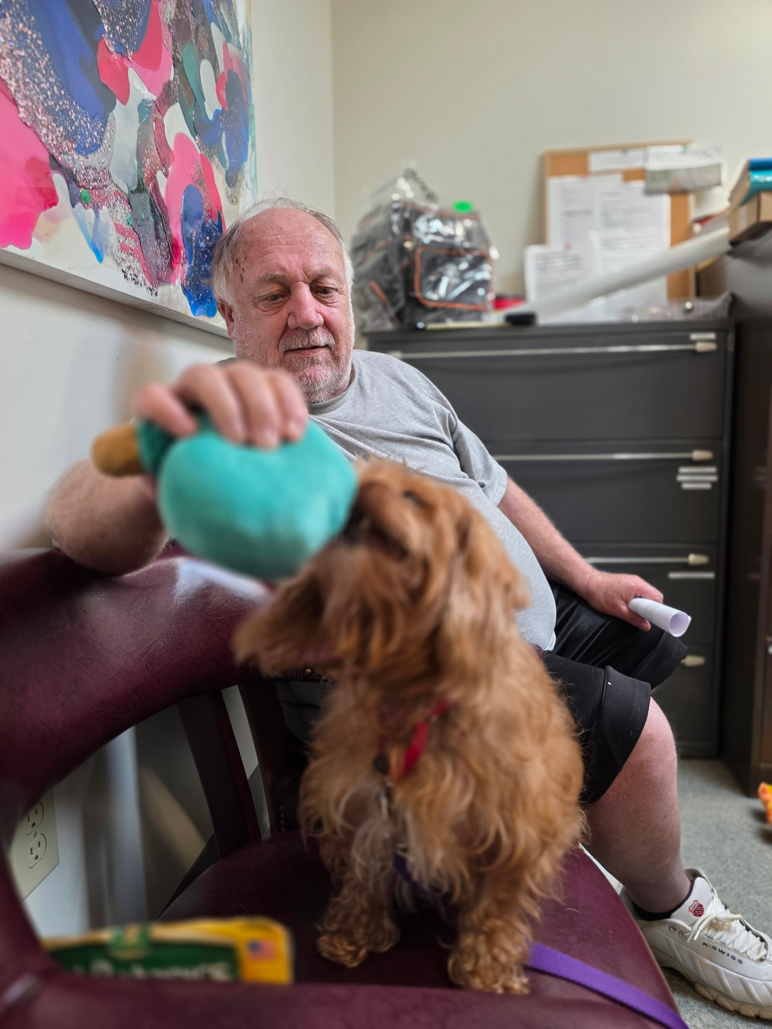 Welcome home, Marley!